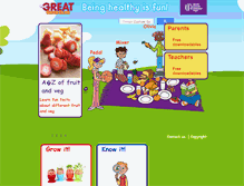 Tablet Screenshot of greatgrubclub.com